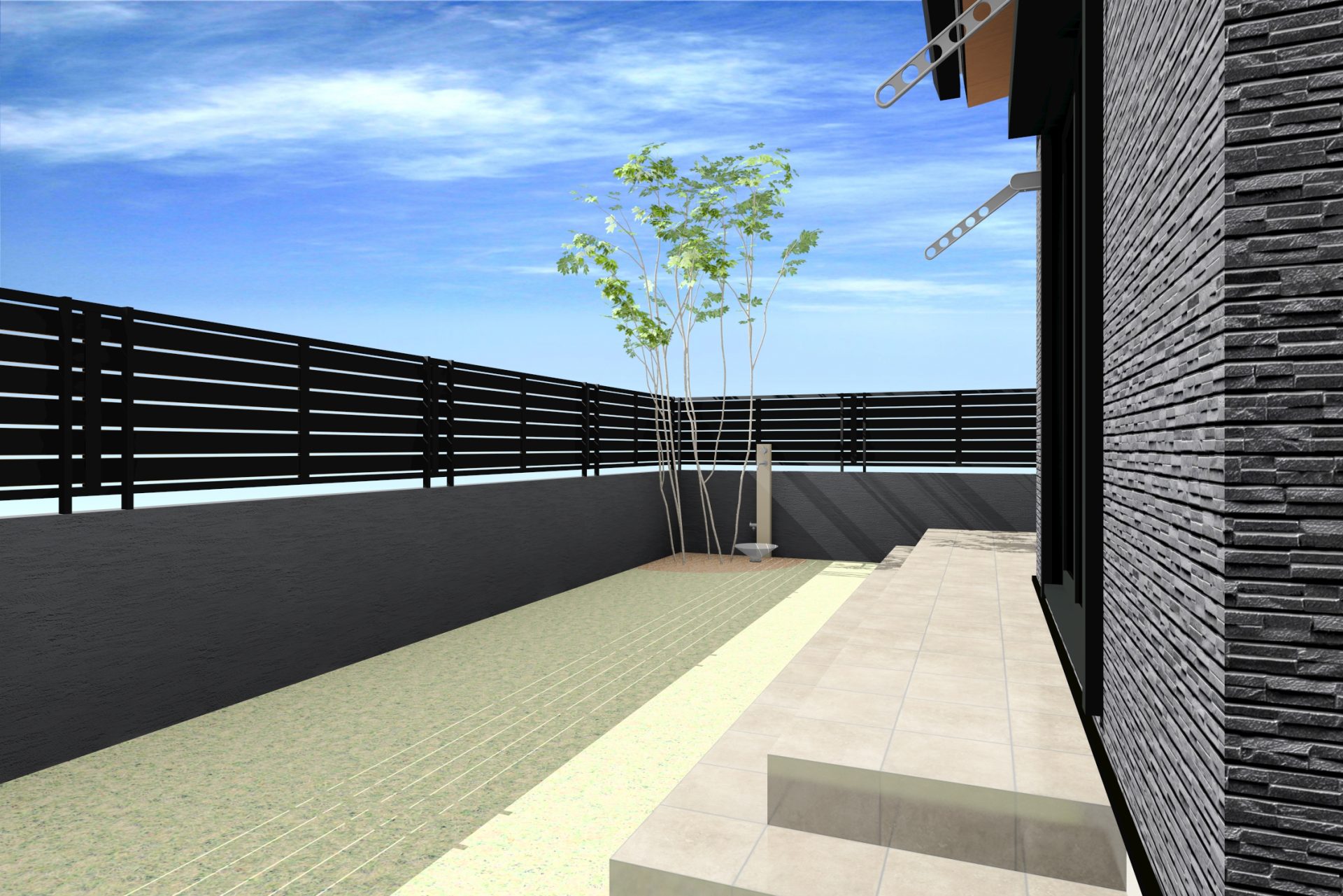 大雄建設　日立市見学会　LDK画像